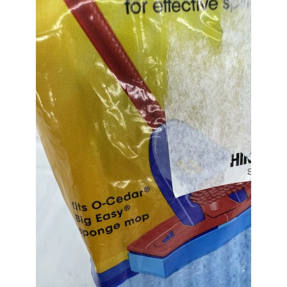 O-Cedar Big Easy Flat Sponge Mop‎ Refill New In Package Discontinued